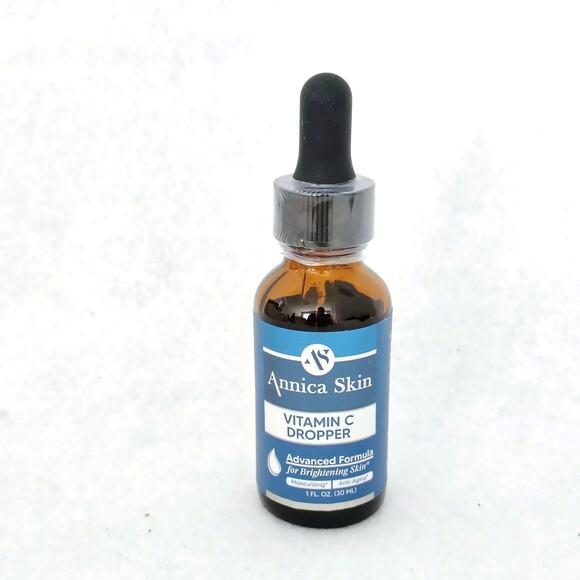 Annica Skin Vitamin C Dropper Advanced for Brighter Skin Anti Aging 1 fl oz NEW - Picture 1 of 3
